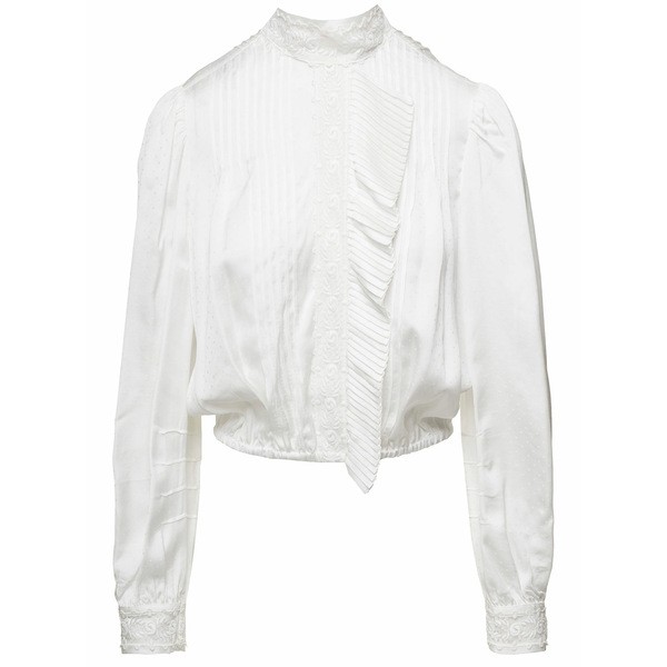 ツインセット レディース シャツ トップス Shirt White｜au PAY マーケット