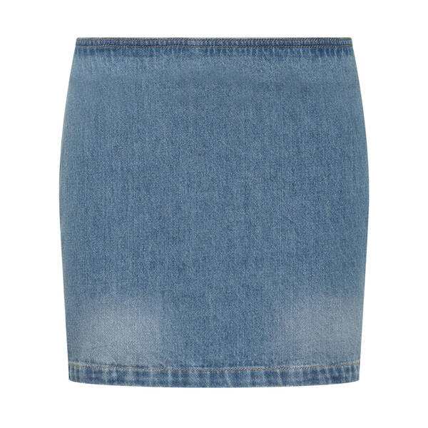 ヴェルサーチ レディース スカート ボトムス Denim Skirt BLU MEDIO