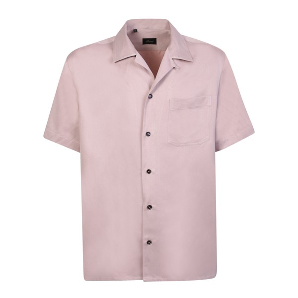 ブリオーニ メンズ シャツ トップス Short Sleeved Shirt Pink