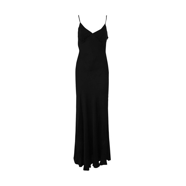 ツインセット レディース ワンピース トップス Thin Strap Long Dress