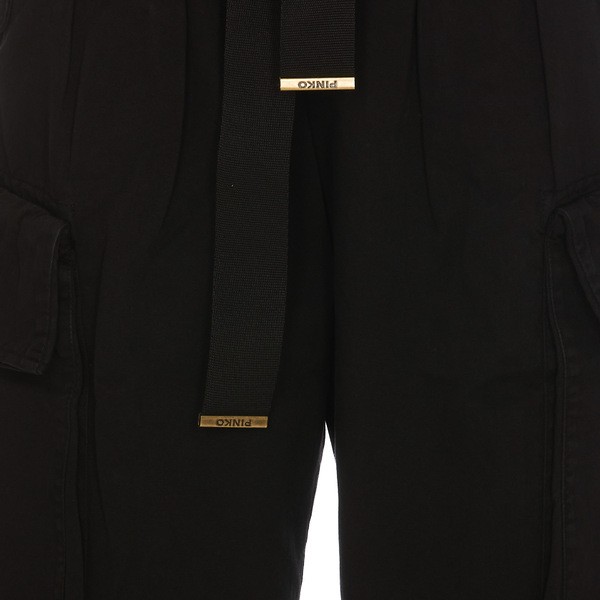 ピンコ レディース カジュアルパンツ ボトムス Pants Black