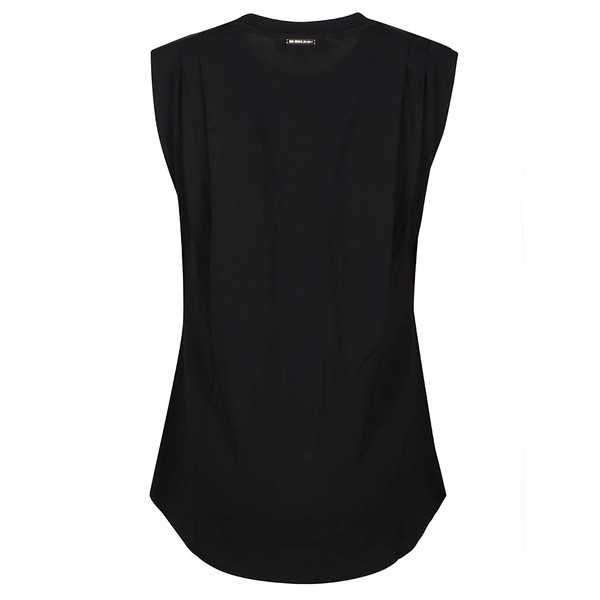 マイケルコース レディース カットソー トップス Sleeveless Top Black-