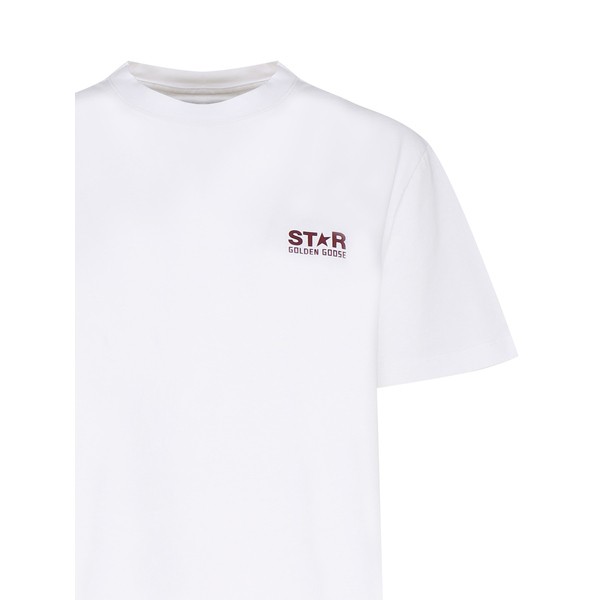 ゴールデングース レディース Tシャツ トップス Printed T-shirt White