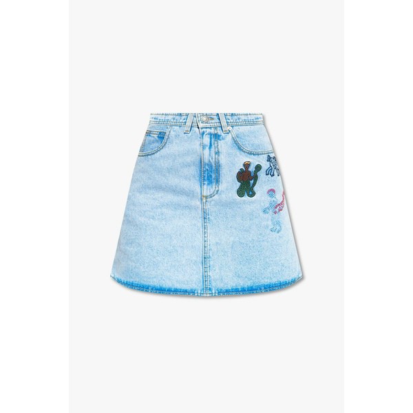 マルニ レディース スカート ボトムス Denim Skirt LIGHT BLUE