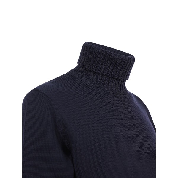 ザノーネ メンズ ニット&セーター アウター Zanone Turtleneck Bluの