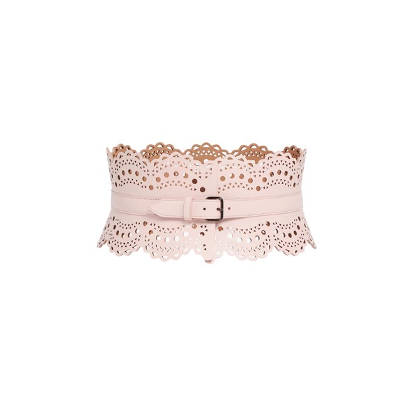 アライア レディース ベルト アクセサリー Bustier Belt In Pink