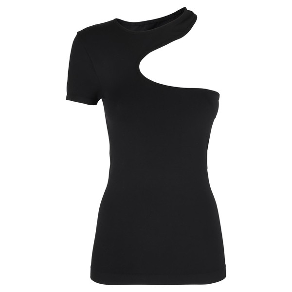 ヘルムート ラング レディース Tシャツ トップス Cutout Seamless Nero