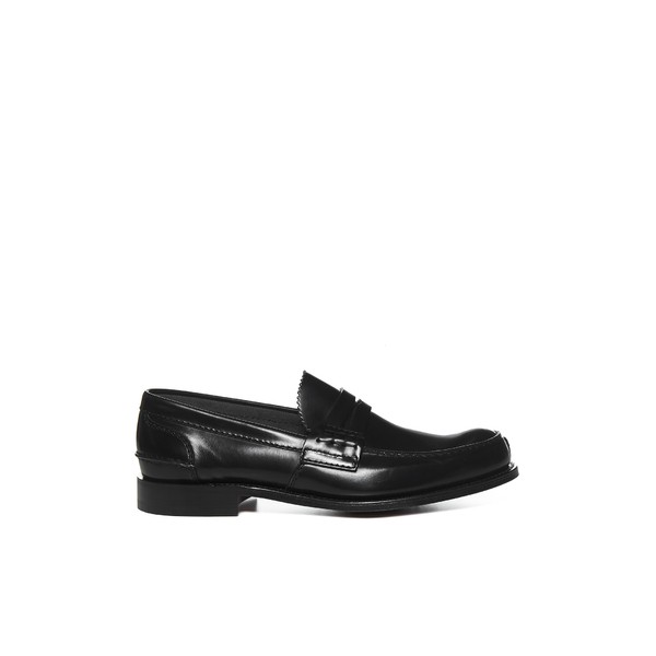 チャーチ メンズ スリッポン・ローファー シューズ Loafers Black