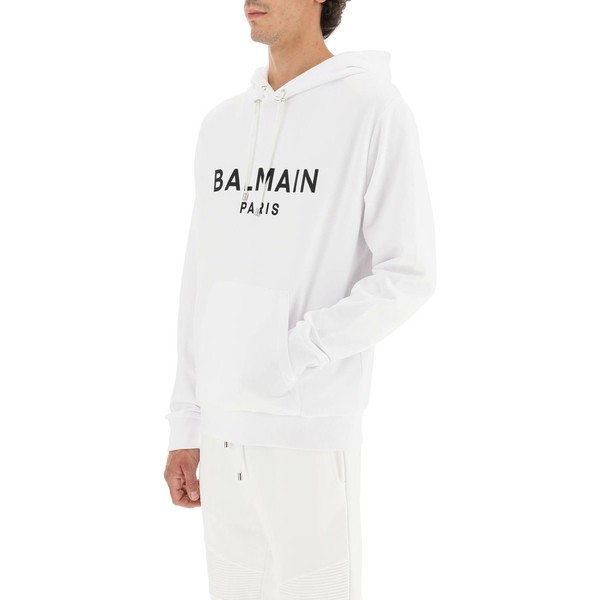 バルマン メンズ パーカー・スウェットシャツ アウター Logo Hoodie