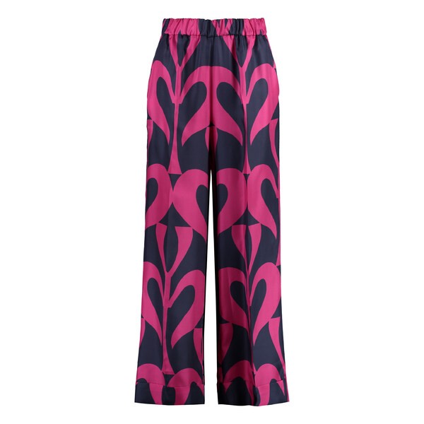 パロシュ レディース カジュアルパンツ ボトムス Printed Silk Pants