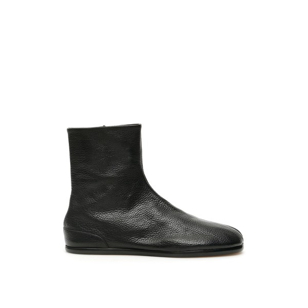 マルタンマルジェラ メンズ ブーツ シューズ Tabi Flat Boots BLACK