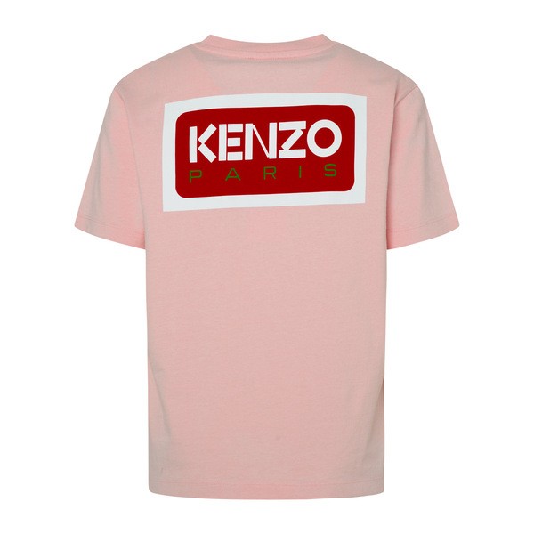 ケンゾー レディース Tシャツ トップス Pink Cotton T-shirt Pinkの