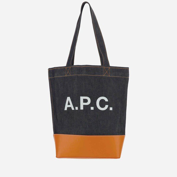 アーペーセー レディース トートバッグ バッグ Axelle Denim Tote Bag