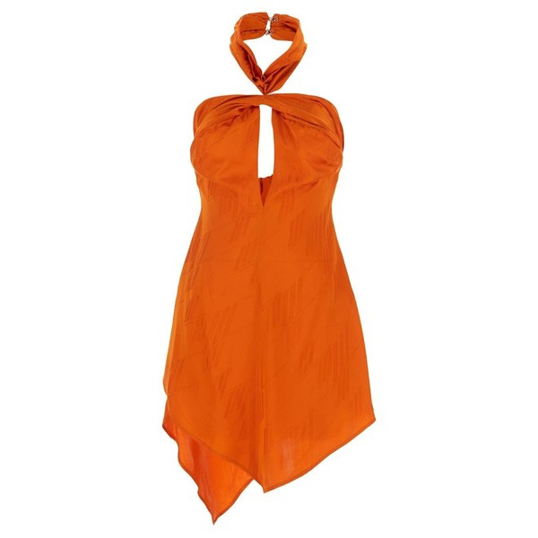 ジ アティコ レディース ワンピース トップス Becky Mini Dress Orange