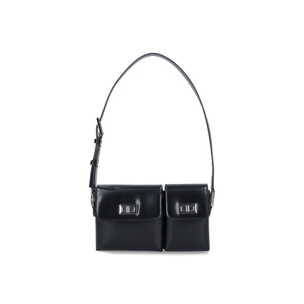 バイファー レディース ショルダーバッグ バッグ Shoulder Bag Blackの