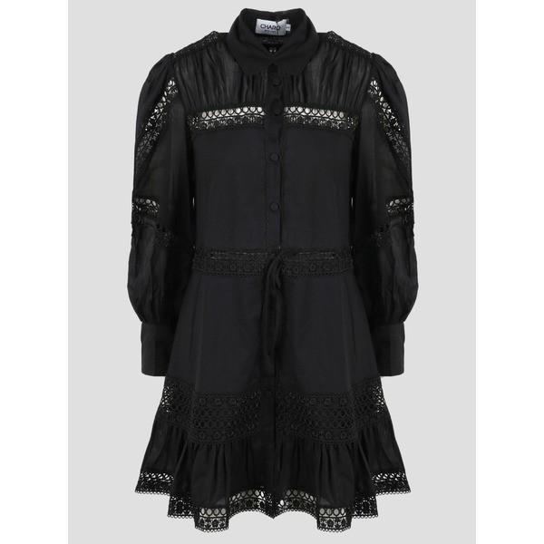 チャロルイズ レディース ワンピース トップス Daniela Short Dress Black