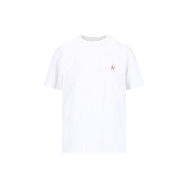 ゴールデングース レディース Tシャツ トップス T-Shirt Whiteの通販は