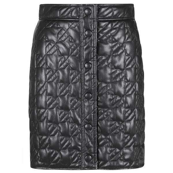 エムエスジイエム レディース スカート ボトムス Quilted Buttoned