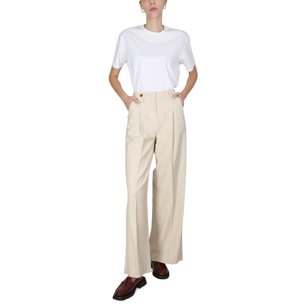 アリジ レディース カジュアルパンツ ボトムス Wide Leg Pants BEIGEの