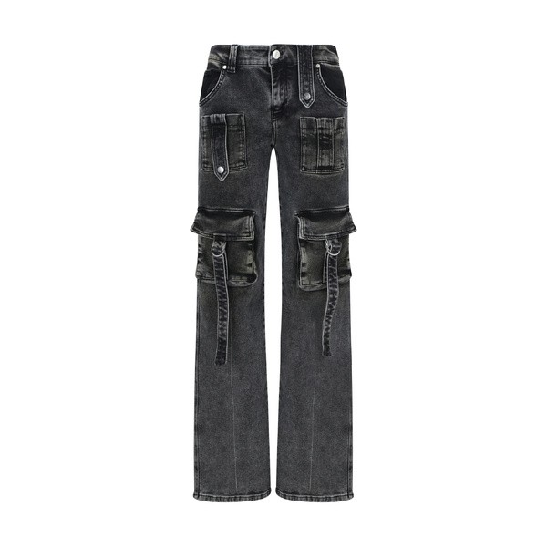 ブルマリン レディース デニムパンツ ボトムス Cargo J Jeans Grigioの