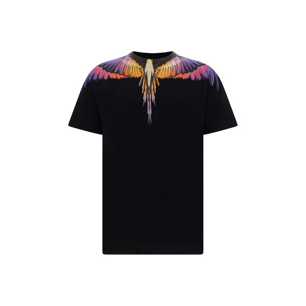 マルセロバーロン メンズ Tシャツ トップス Icon Wings T-shirt Black-