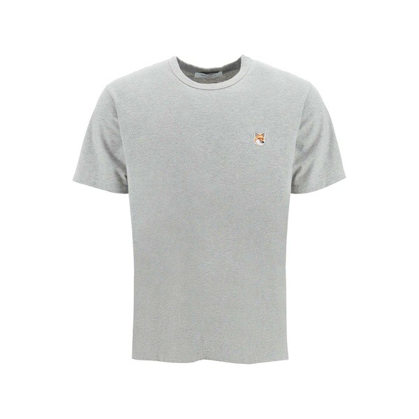 メゾン キツネ メンズ Tシャツ トップス Fox Head T-shirt GREY