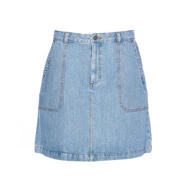 アーペーセー レディース スカート ボトムス Denim Skirt Blue