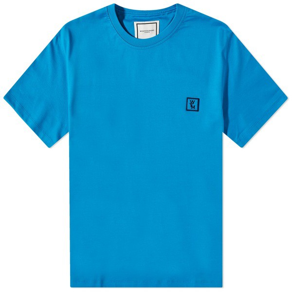 ウーヨンミ メンズ Tシャツ トップス Wooyoungmi Back Logo T-Shirt Blue｜au PAY マーケット