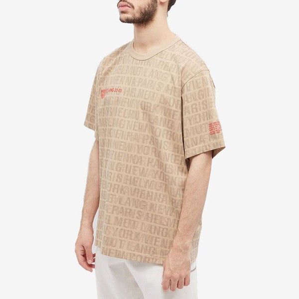 ヘルムート ラング メンズ Tシャツ トップス Helmut Lang All Over