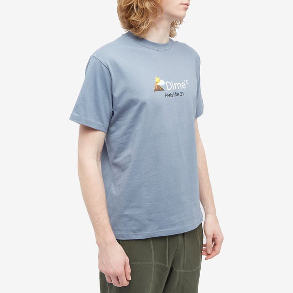 ダイム メンズ Tシャツ トップス Dime Weather T-Shirt Greyの通販はau