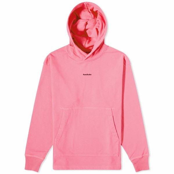 アクネ ストゥディオズ メンズ パーカー・スウェットシャツ アウター Acne Studios Franklin Stamp Hoodie  Pink｜au PAY マーケット