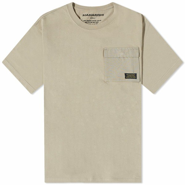 マハリシ メンズ Tシャツ トップス Maharishi Organic Utility Pocket