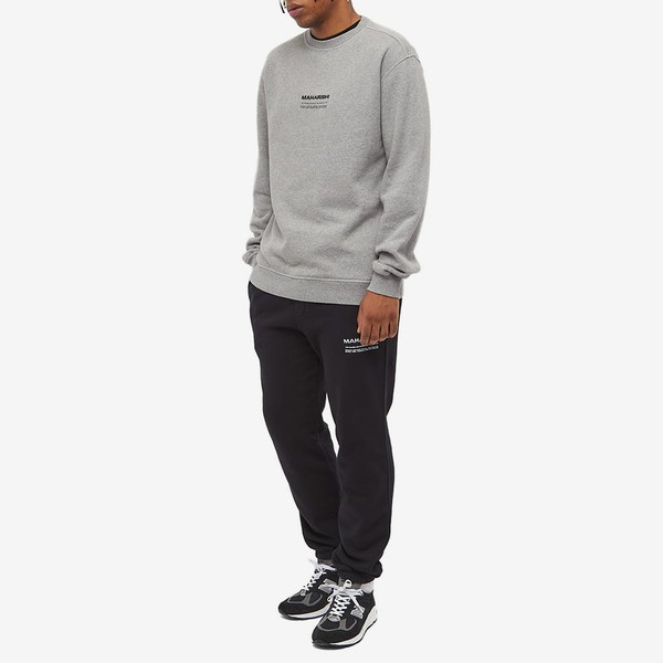 マハリシ メンズ パーカー・スウェットシャツ アウター Maharishi MILTYPE Embroidery Crew Sweat Grey｜au  PAY マーケット