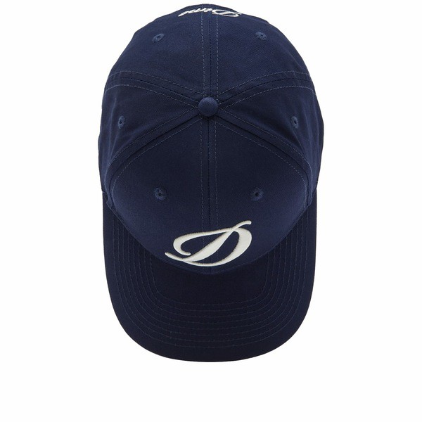 ダイム メンズ 帽子 アクセサリー Dime Cursive D Baseball Cap Blueの