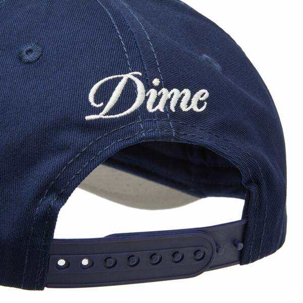 ダイム メンズ 帽子 アクセサリー Dime Cursive D Baseball Cap Blueの