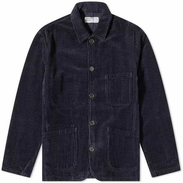 ユニバーサルワークス メンズ ジャケット＆ブルゾン アウター Universal Works 6 Wale Corduroy Bakers  Jacket Blue｜au PAY マーケット