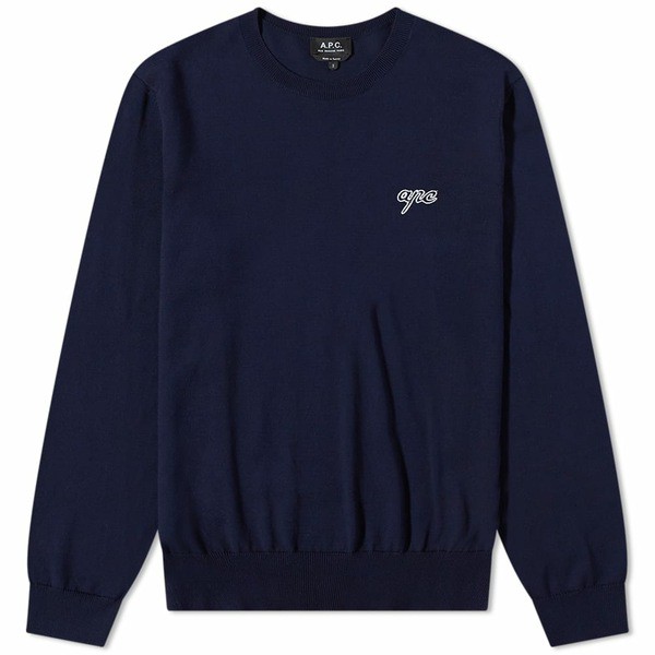 A.P.C. アーペーセーOTIS LOGO CREW KNIT