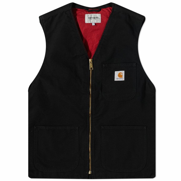 カーハート メンズ ジャケット＆ブルゾン アウター Carhartt WIP Arbor Vest Black｜au PAY マーケット