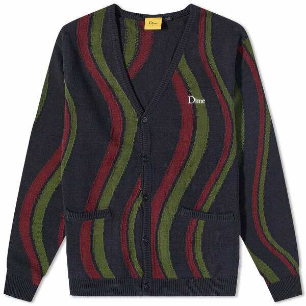 ダイム メンズ カーディガン アウター Dime Lightwave Knit Cardigan ...