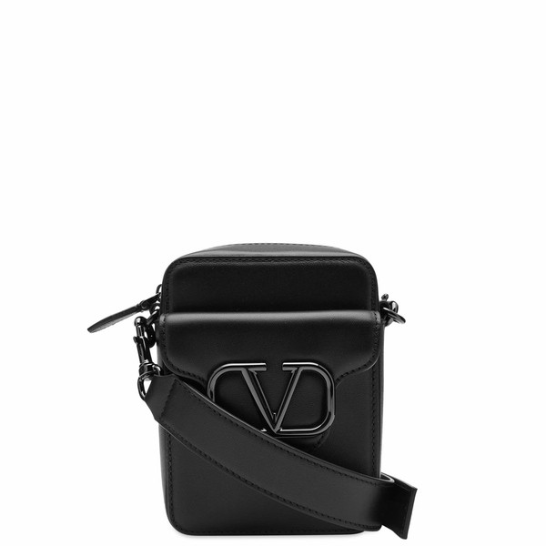 ヴァレンティノ メンズ ショルダーバッグ バッグ Valentino V Logo