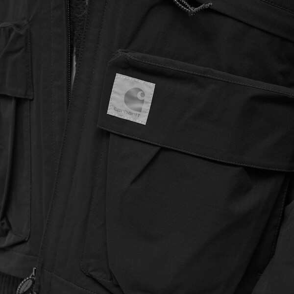 カーハートダブリューアイピーcarhartt wip Idaho jacket カーハート M ブラック