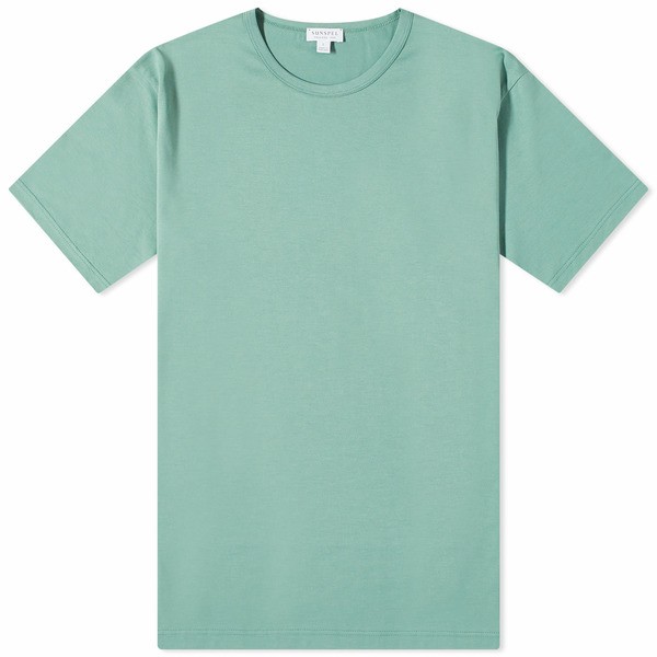 サンスペル メンズ Tシャツ トップス Sunspel Classic Crew Neck T