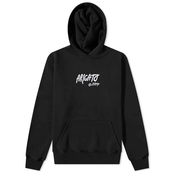 アクセルアリガト メンズ パーカー・スウェットシャツ アウター Axel Arigato Arigato Tag Hoodie Black｜au  PAY マーケット