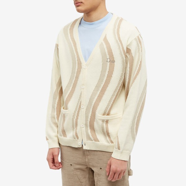 ダイム メンズ カーディガン アウター Dime Lightwave Knit Cardigan