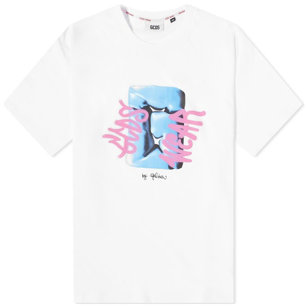 ジーシーディーエス メンズ Tシャツ トップス GCDS G Graffiti T-Shirt