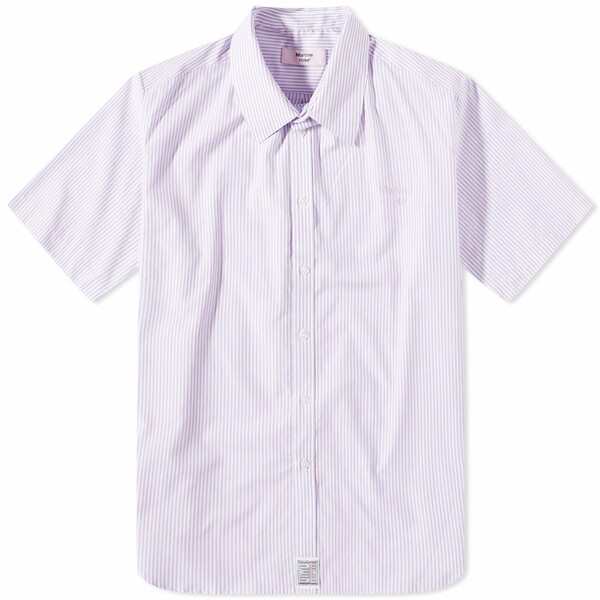 マーティン・ローズ メンズ シャツ トップス Martine Rose Classic Short Sleeve Shirt Purple｜au  PAY マーケット