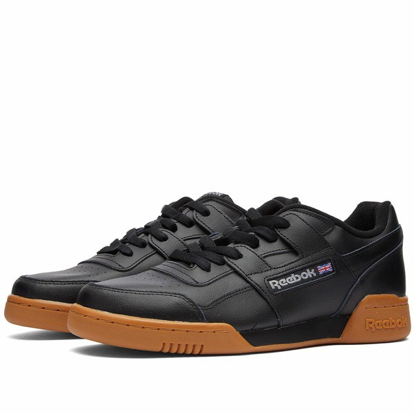 リーボック メンズ スニーカー シューズ Reebok Workout Plus Black