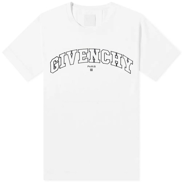 ジバンシー メンズ Tシャツ トップス Givenchy College Embroidered