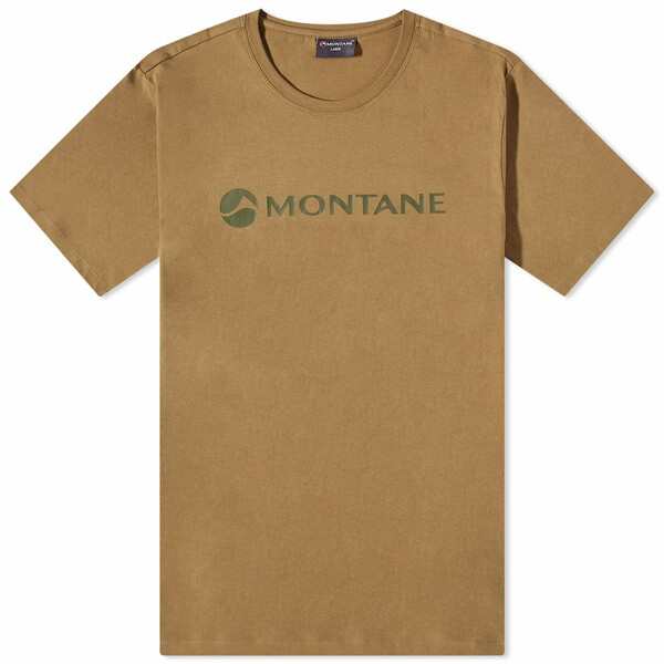 モンテイン メンズ Tシャツ トップス Montane Mono Logo T-Shirt Green