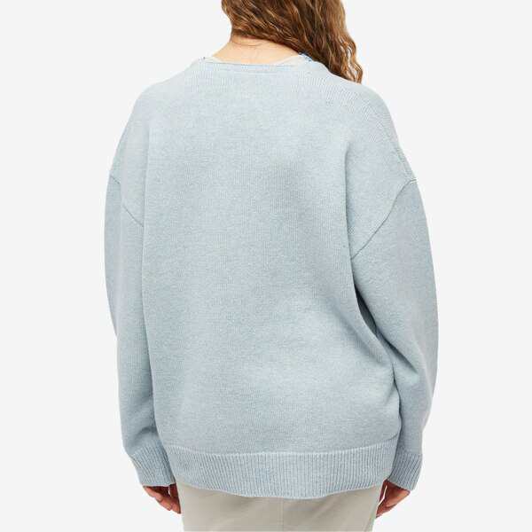 ラフ・シモンズ レディース ニット&セーター アウター Raf Simons Loose Fit V-Neck Sweater Blue｜au PAY  マーケット